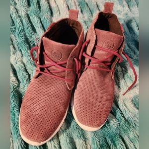 Thomas & Vine Merlot McCoy Chukka Boots US Men's Sz 8.5